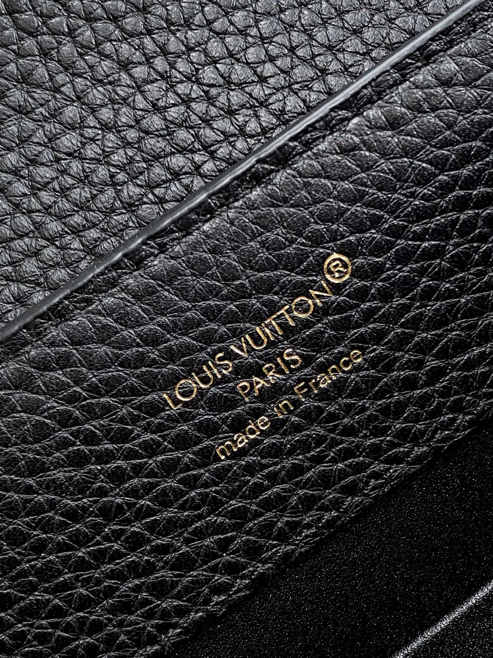 LV Black Python Capucines Mini - Hình 9