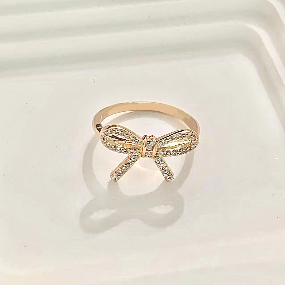 TIFFANY TWIST BOW RING