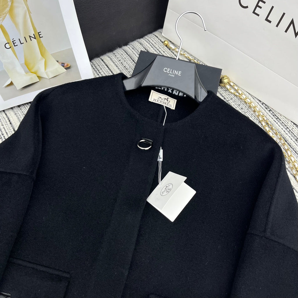 HERMES HERMES 25S REVERSIBLE CASERE COAT 174