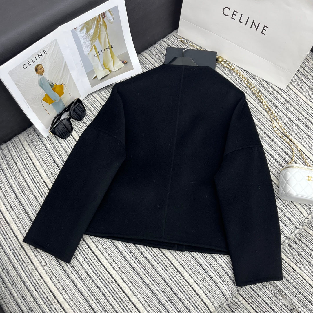 HERMES 25S SHORT REVERSIBLE CASERE COAT 254
