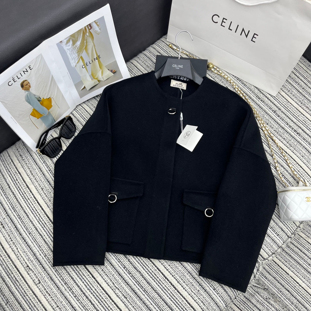 HERMES HERMES 25S REVERSIBLE CASERE COAT 174