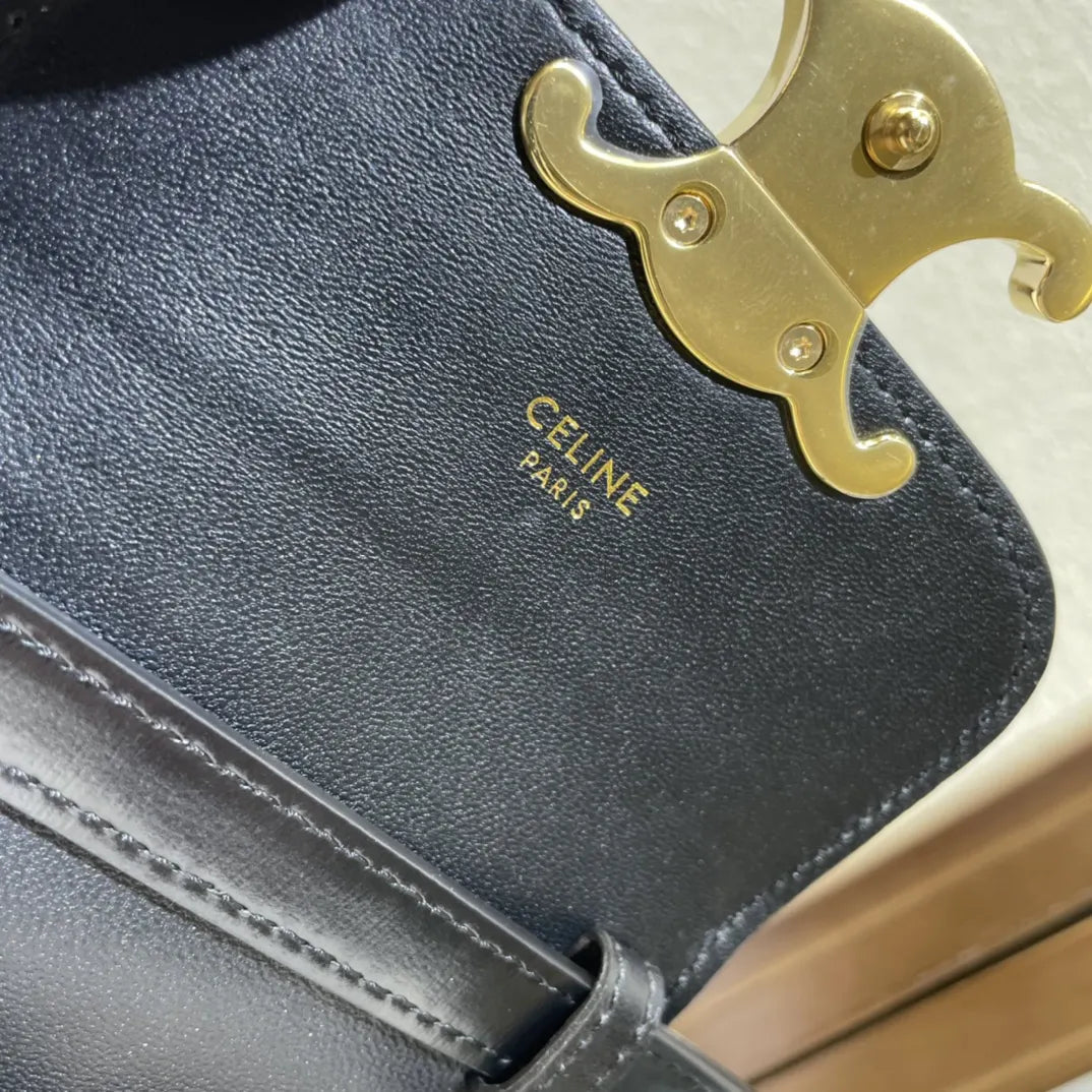Celine Mini Black Belt Bag - Hình 6