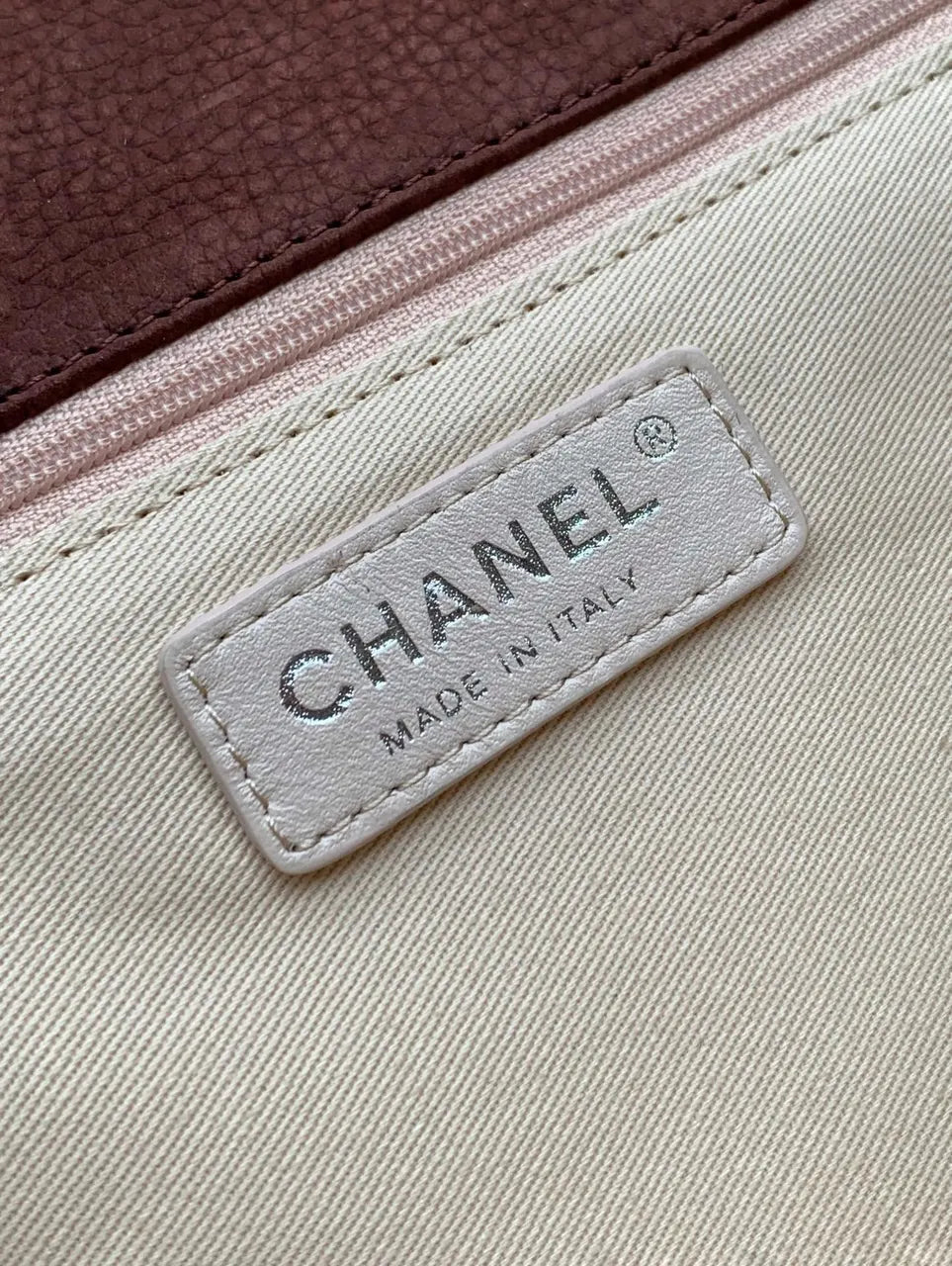 Chanel Terracotta Quilted Flap - Hình 9