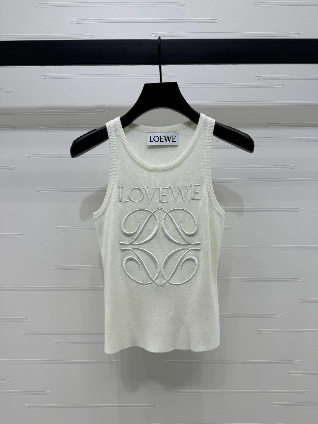 Loewe 25 Tank Top Wool with Tencel 232629