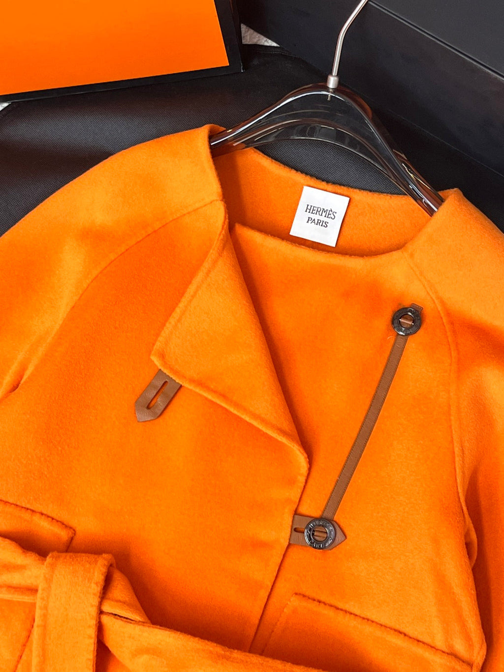 HERMES 25S SHORT CASERE COAT 241