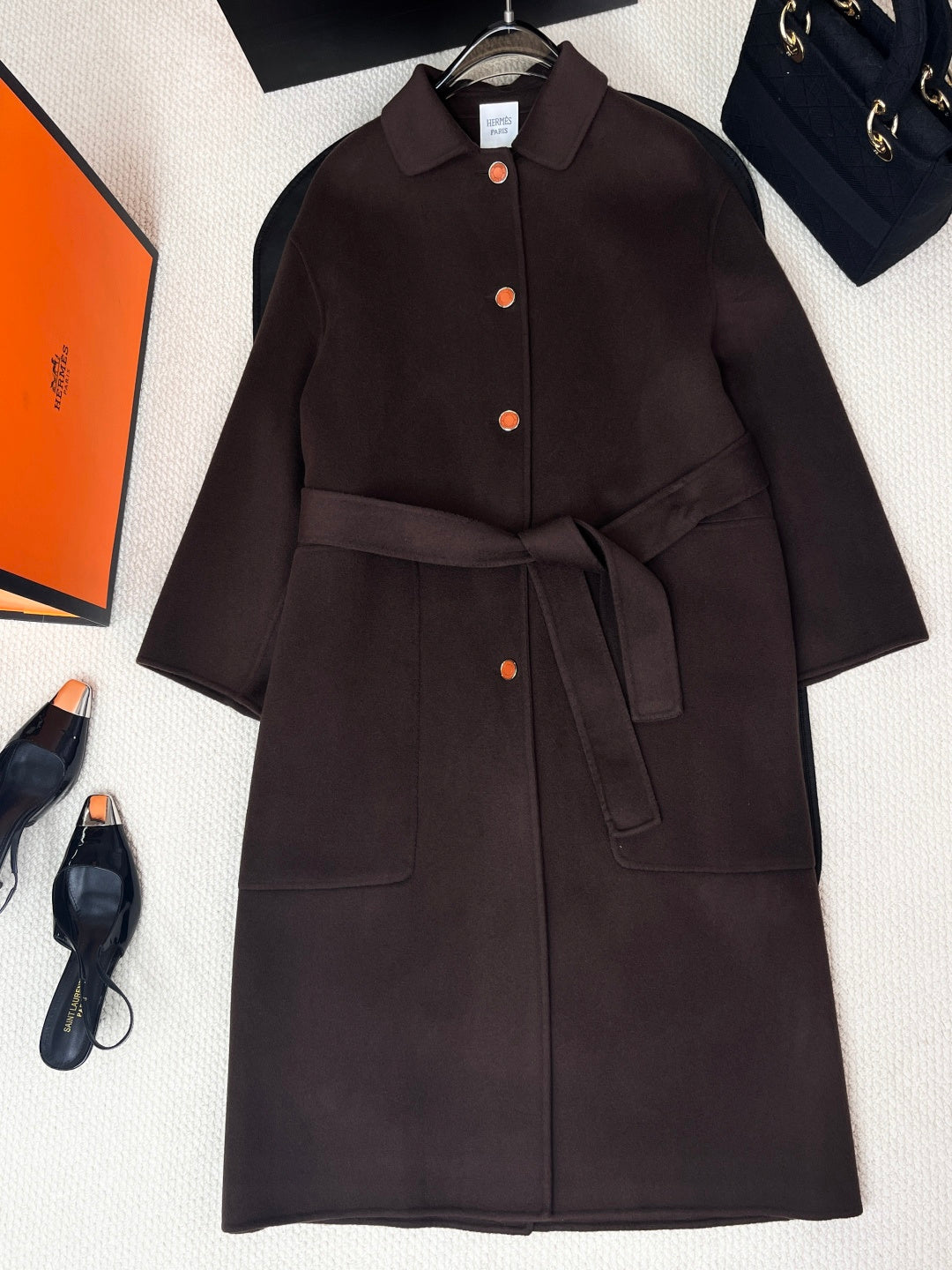 HERMES 25S CASERE COAT 212