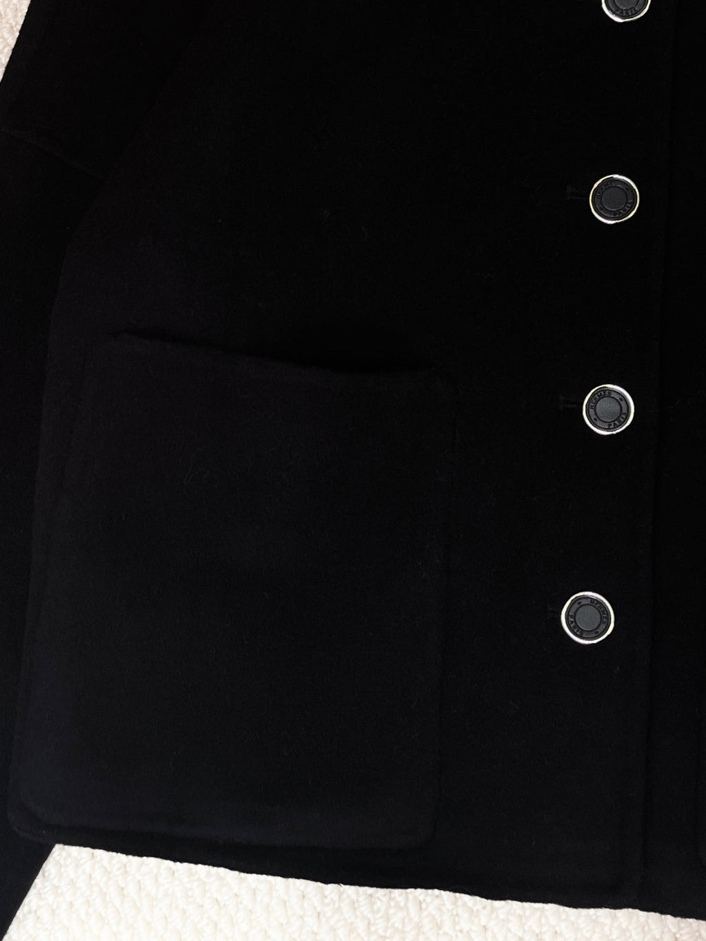 HERMES 25S SHORT CASERE COAT 211