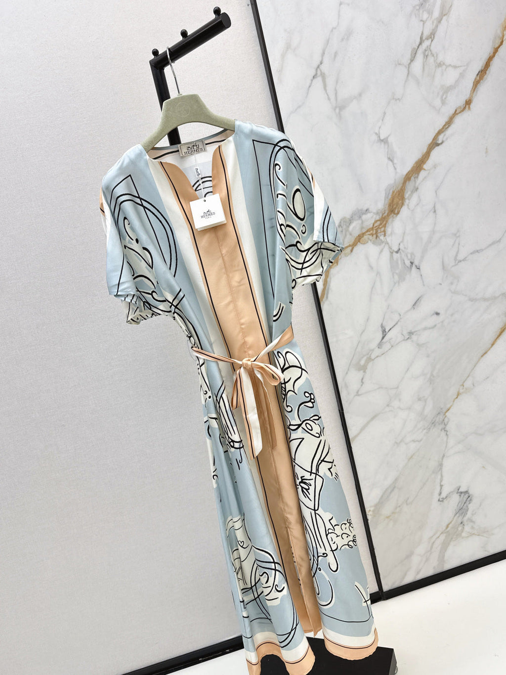 HERMES HERMES 25S DRESS 340