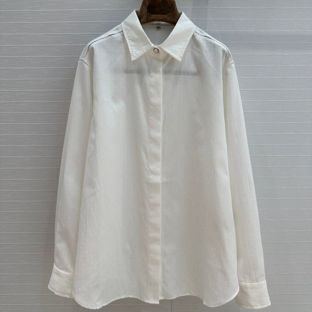 HERMES WHITE SHIRT 268338