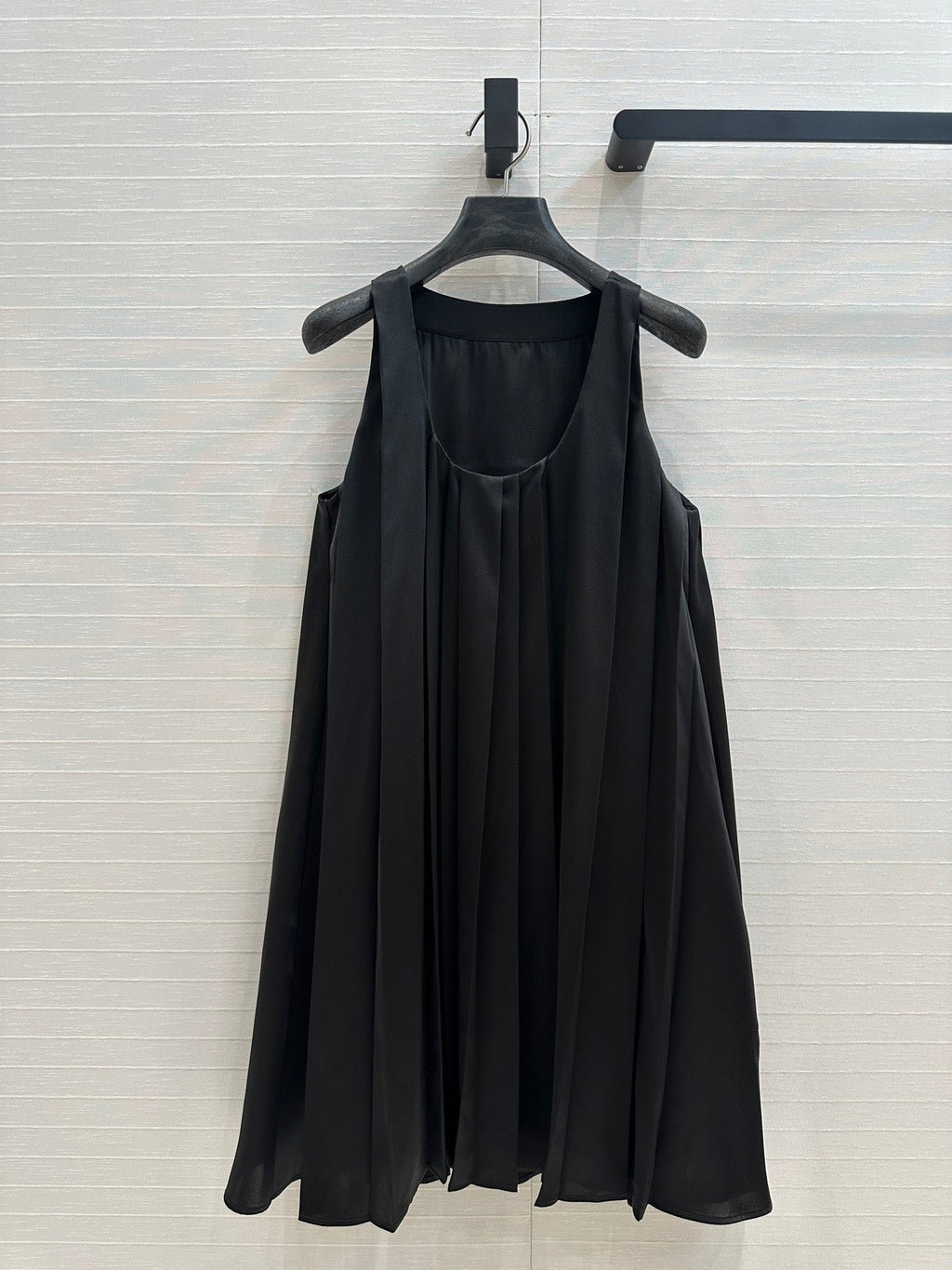 Loewe Dress Black Polyester Fiber