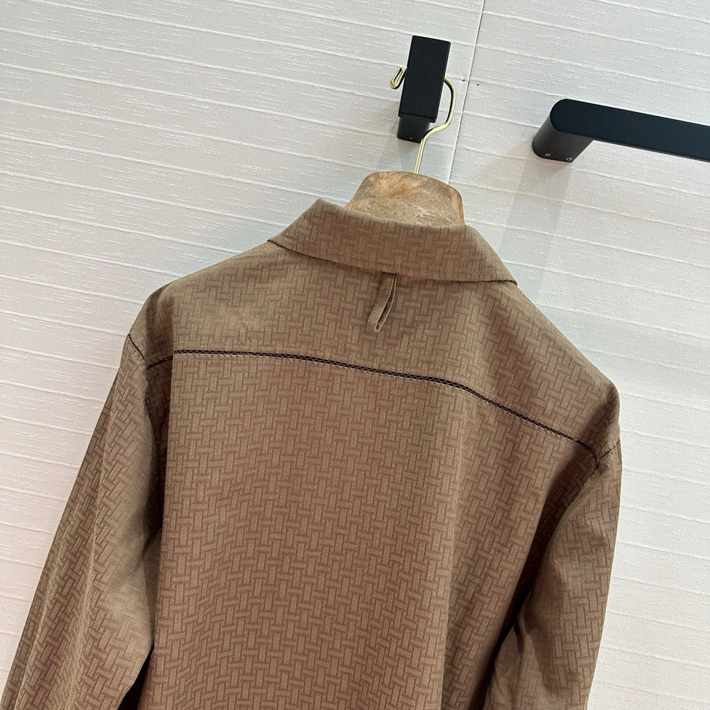 HERMES JACQUARD SHIRT 268338