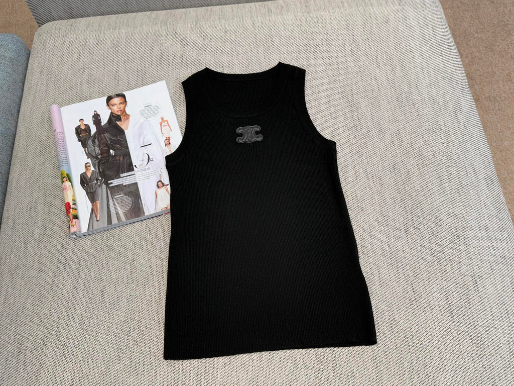 CELINE Celine Tank Top Tencel Fabric 232711