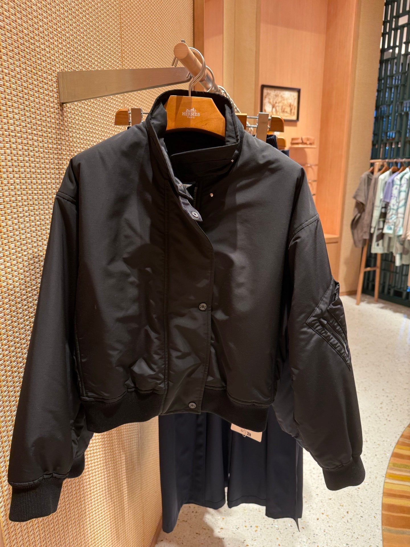 HERMES HERMES 25S BOMBER JACKET 270