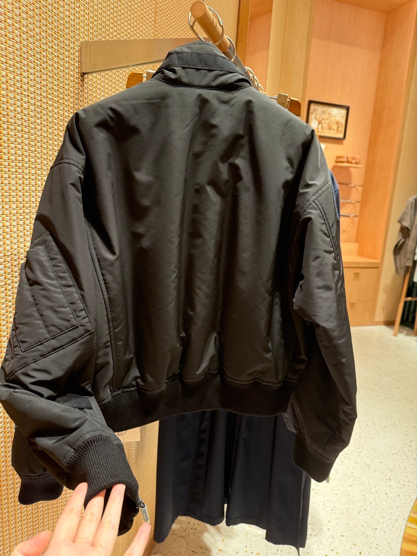 HERMES HERMES 25S BOMBER JACKET 270