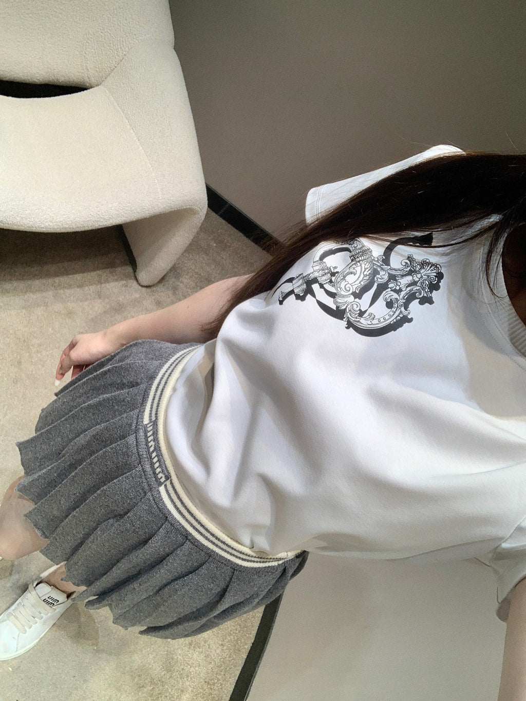 HERMES HERMES 25S SHORT-SLEEVE CREW NECK T-SHIRT 345
