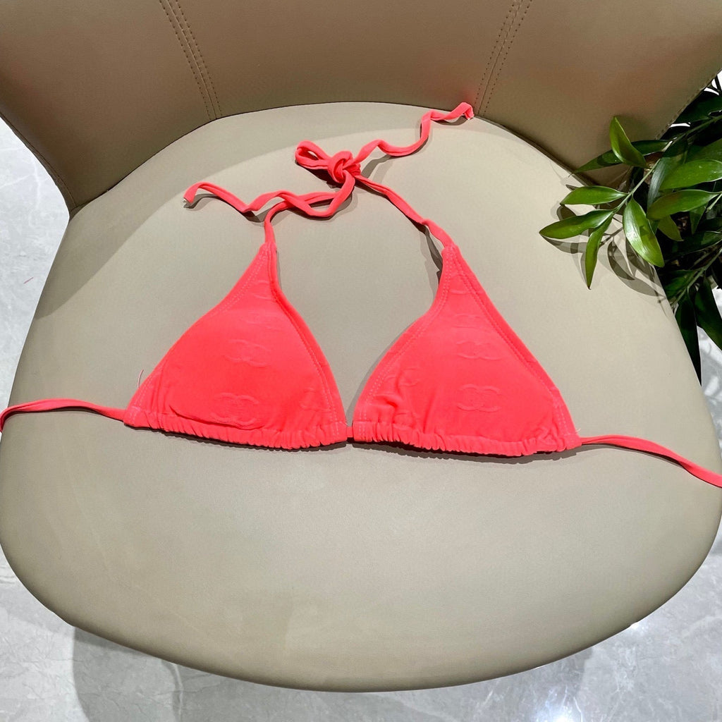 CHANEL BIKINI SWIMSUIT SET IN PINK 627833