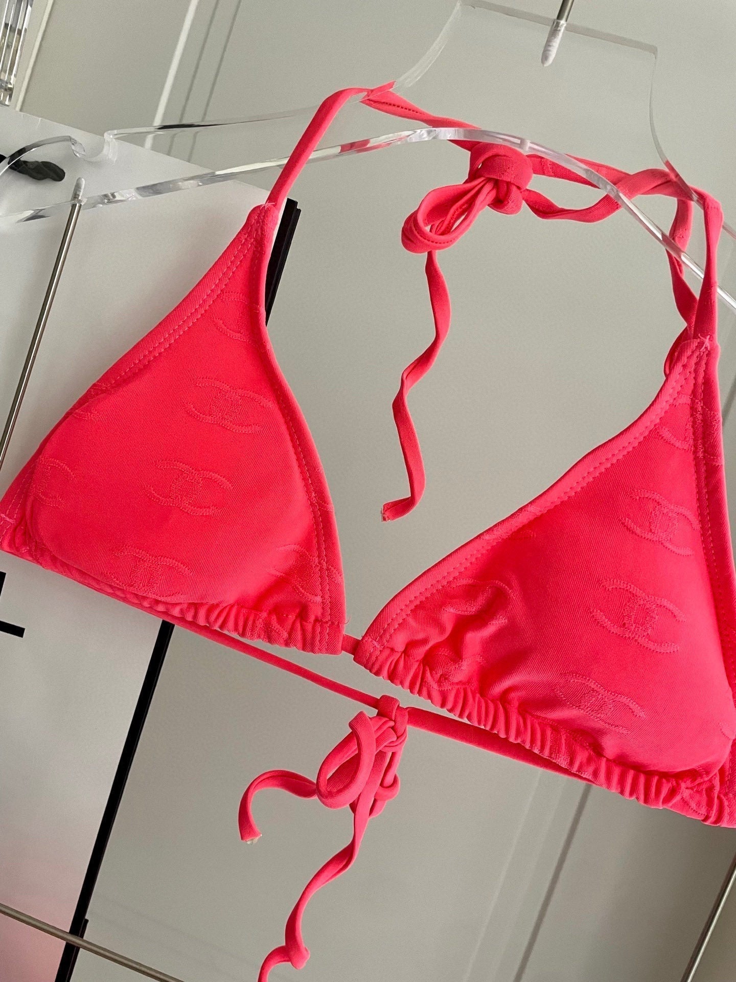 CHANEL BIKINI SWIMSUIT SET IN PINK 627833