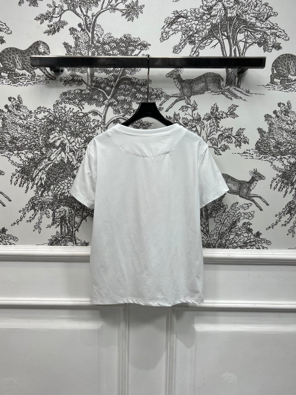 HERMES PRINTED SHORT SLEEVE T-SHIRT 268406