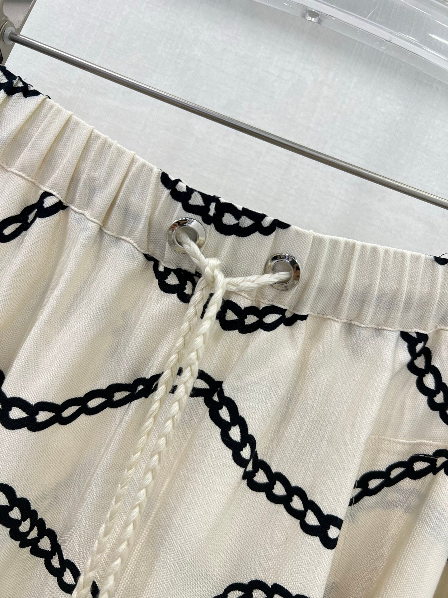 HERMES PRINTED FLARED SKIRT 269252