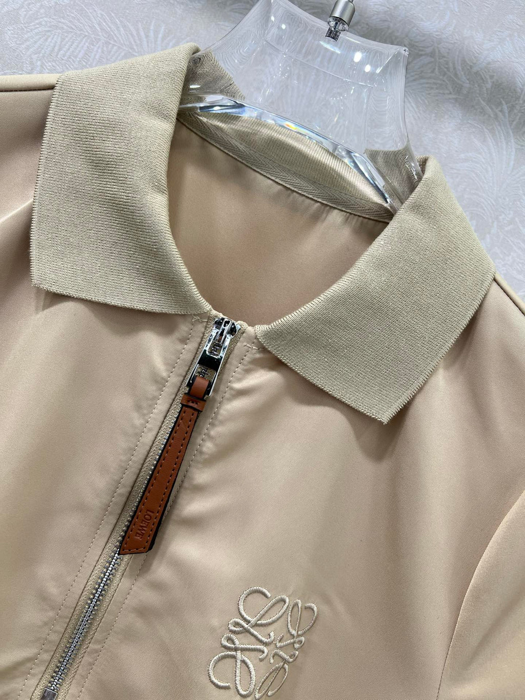 LOEWE SHORT-SLEEVE SHIFT DRESS WITH SIDE POCKETS