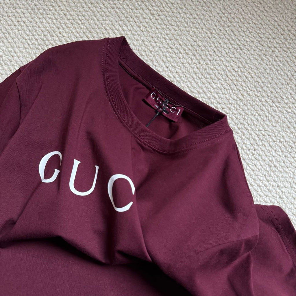 GUCCI Gucci T-shirt Red Cotton