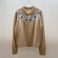 CELINE 25S KNIT CARDIGAN 0078