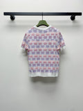 GUCCI SHORT-SLEEVE KNIT TOP 232146