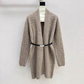 HERMES HERMES 25S LONG KNIT CARDIGAN 150