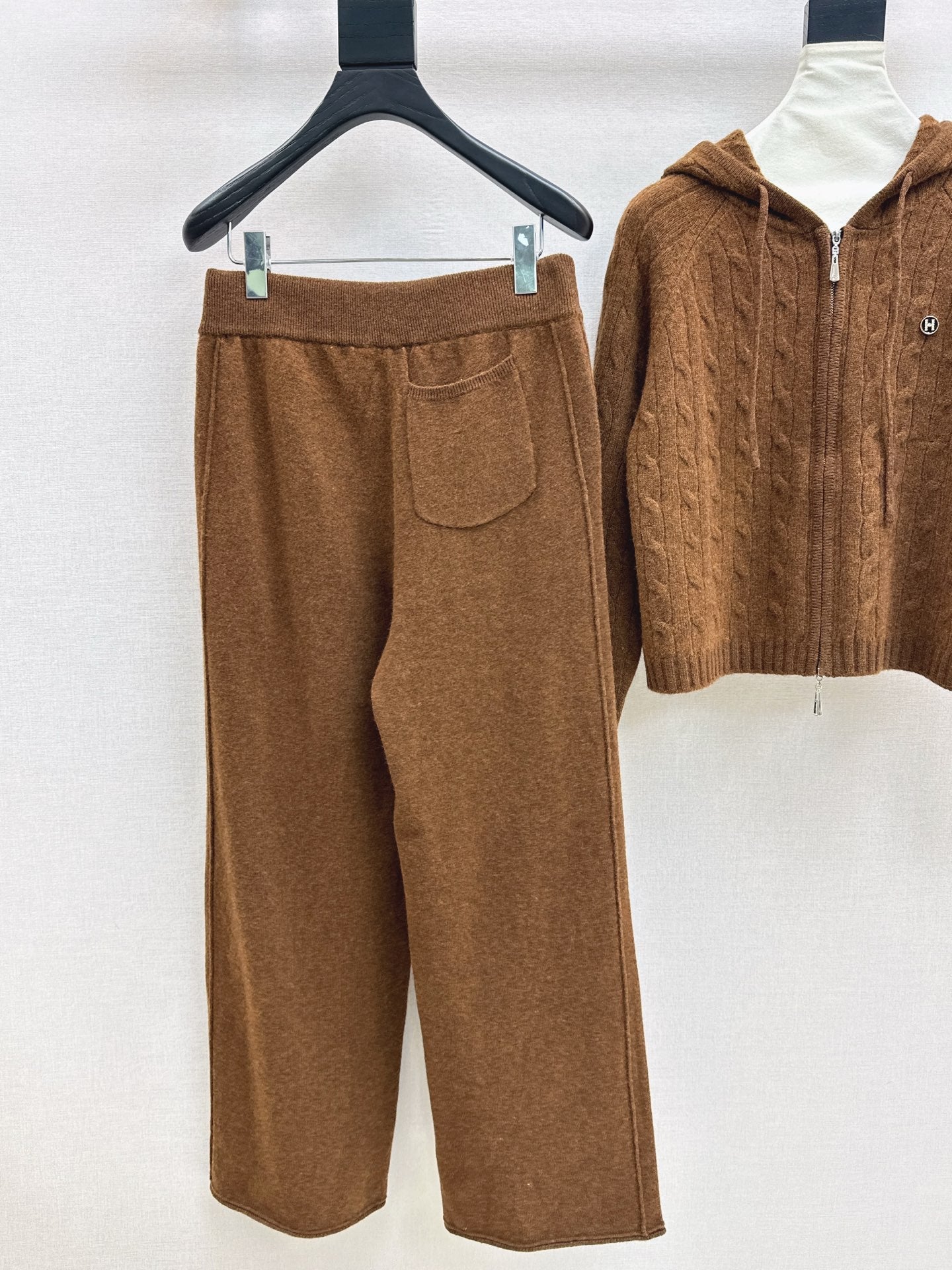 HERMES 25S OVERSIZED WOOL SUIT 024