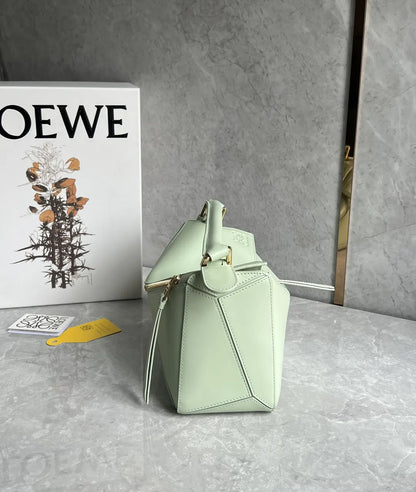Loewe Pistachio Puzzle Bag - Hình 7