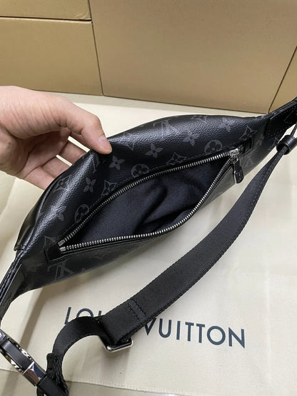 Dark Grey Monogram Bum Bag - Hình 6