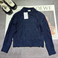 CELINE 25S EMBROIDERED ROUND-NECK SWEATER 0059