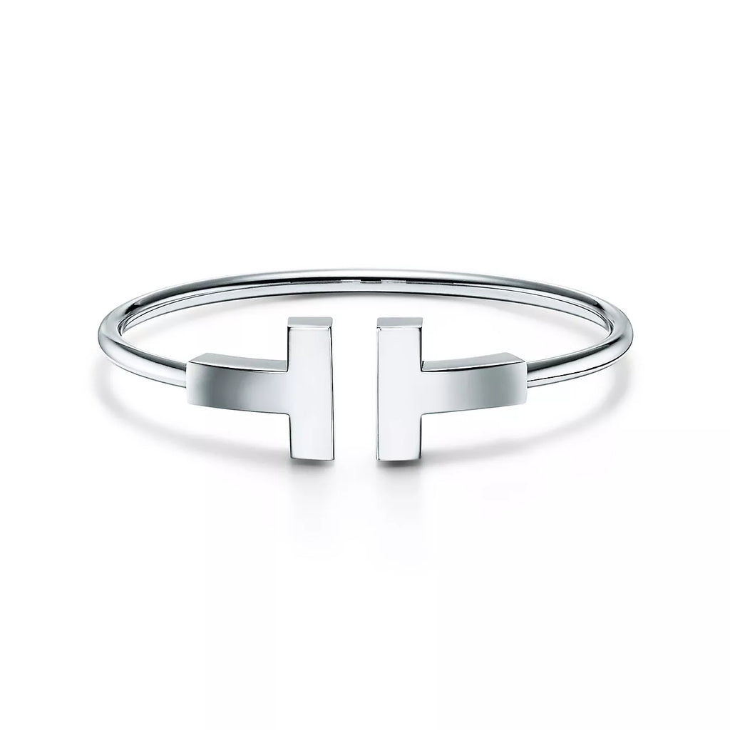 TIFFANY T WIDE WIRE BRACELET